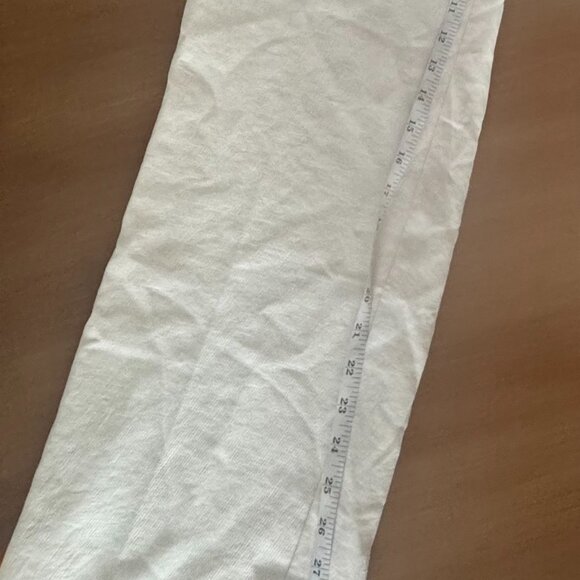 Aritzia Wilfred EFFORTLESS dress pant cream size 0 - LIKE NEW 30 inch inseam - Picture 4 of 4